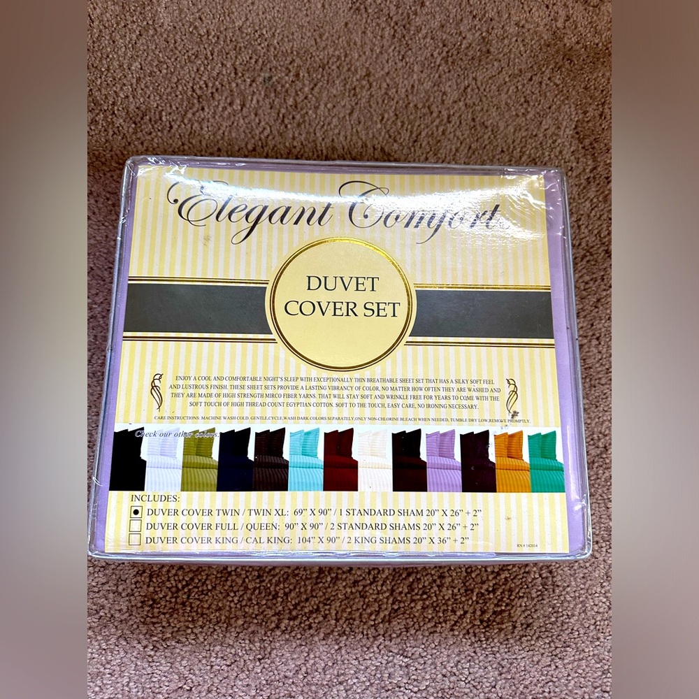 Elegant Comfort  Twin Duvet